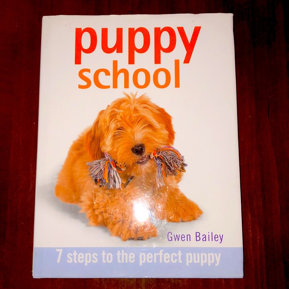Hardcover Puppy Training Book